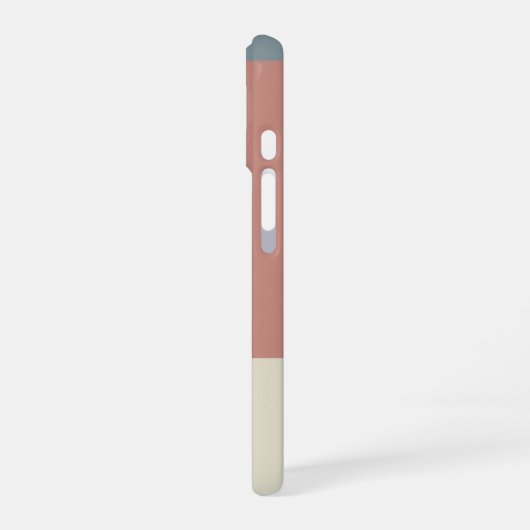 Retro Scoop and Coffee Beans iPhone 16ケース (左側面)