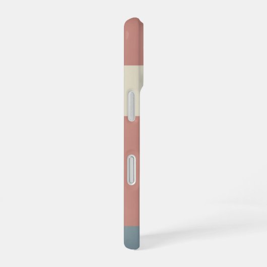 Retro Scoop and Coffee Beans iPhone 16ケース (右側面)