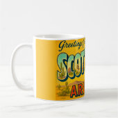 Retro Scottsdale Arizona Mug コーヒーマグカップ (左)