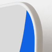 Retro Sea Kiss Circle Stripe with Name ピックルボールラケット (左詳細)