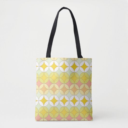 Retro seamless pattern. Disco style. トートバッグ (正面)