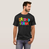Retro Second Grade Crew Light Bolt 2nd Grade Back Tシャツ (正面フル)