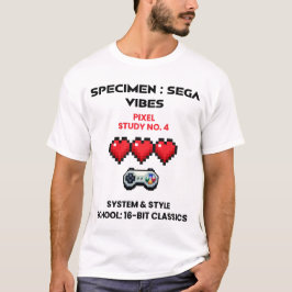 Retro Sega Vibes Pixel Study No. 4  Tシャツ