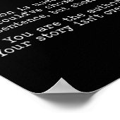 Retro Semicolon Definition Suicide Prevention Awar ポスター (角)