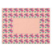 Retro Shiny Brite Christmas Ornaments テーブルクロス (正面(横))