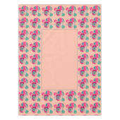 Retro Shiny Brite Christmas Ornaments テーブルクロス (正面)