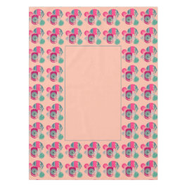 Retro Shiny Brite Christmas Ornaments テーブルクロス