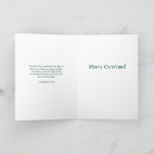 Retro Shiny Brite Ornaments Christmas カード (内部)