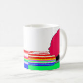 Retro Silhouette Mug コーヒーマグカップ (正面右)