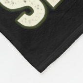 Retro Six Seven Golden Retriever Graphic Gift Men  フリースブランケット (角)