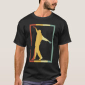 Retro Slacklining Urbanlining Artist Slackliner Sl Tシャツ (正面)