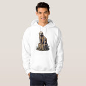 Retro Sloth Engraving Wildlife Shirt (3) パーカ (正面フル)