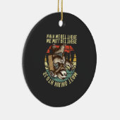 Retro Sloth Hiking Team We'll get There When we ge セラミックオーナメント (右)