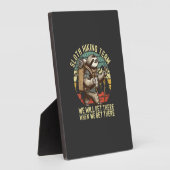 Retro Sloth Hiking Team We'll get There When we ge フォトプラーク (側面)