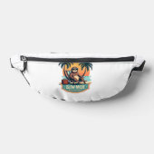 Retro Sloth Vacation Shirt Funny Tropical Relax De ファニーパック (レイダウン)