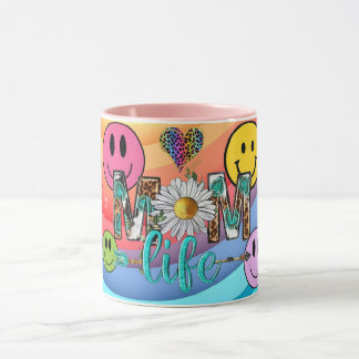 Retro Smile Mug Funny Smiley Face Cool Design マグカップ