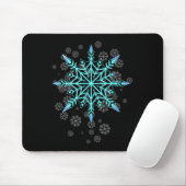 Retro Snowflake For Women  マウスパッド (マウス)