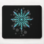 Retro Snowflake For Women  マウスパッド (正面)