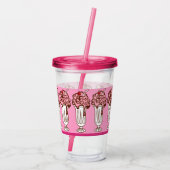 Retro Soda Shop Acrylic Tumbler  アクリルタンブラー (裏面)