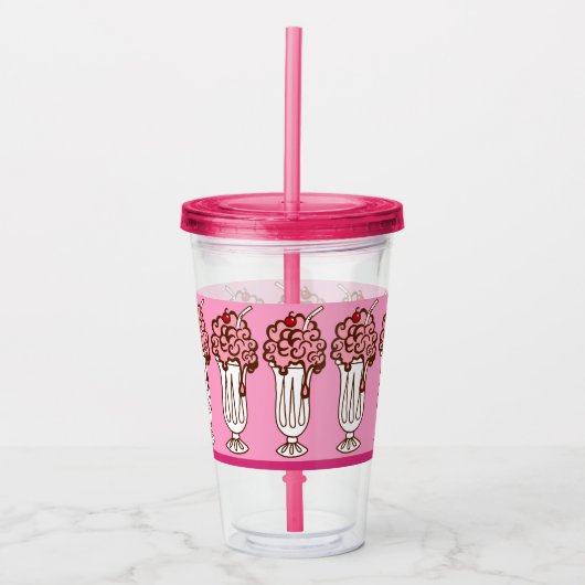 Retro Soda Shop Acrylic Tumbler  アクリルタンブラー (正面)