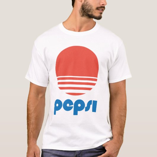 Retro Soda Vibes – Sunset Pop Art Graphic Tee Tシャツ (正面)