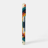 Retro Solar Eclipse iPhone 16ケース (右側面)