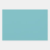 Retro Solid Block Design/Set 1 ラッピングペーパーシート (正面2)