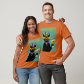 Retro Sophisticats Its Time to Mardi Gras Martini Tシャツ (ユニセックス)
