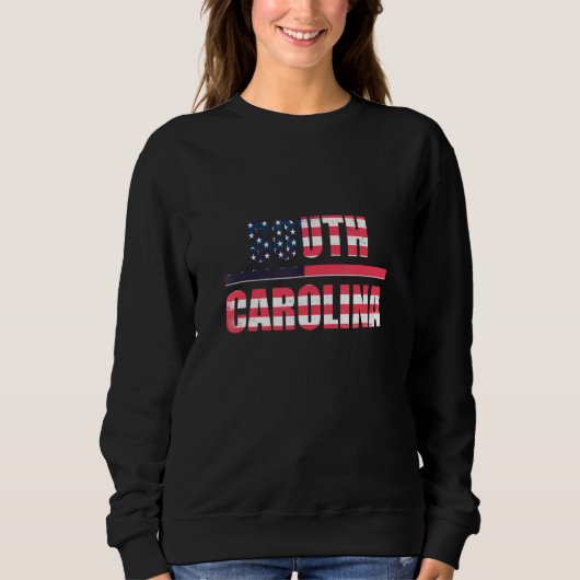 Retro South Carolina USA スウェットシャツ (正面)