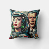 Retro Space Astronauts クッション (裏面)