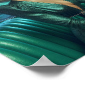 Retro Space Girl ポスター (角)