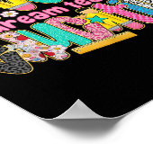 Retro Special Education Squad Dream Team Sped Teac ポスター (角)