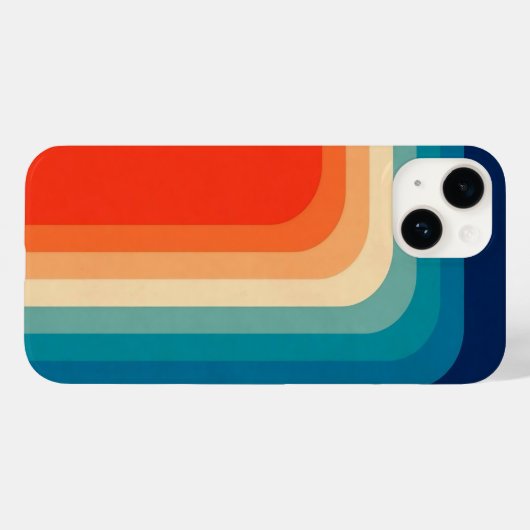 Retro Spectrum Case-Mate iPhoneケース (裏面 (横))