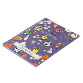 Retro Sport Squad: Vintage Cartoon Athletics ノートブック (左側)