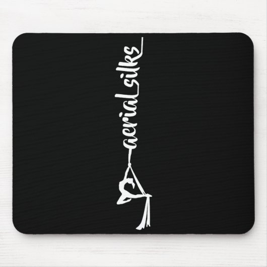 Retro Srt Aerial Silks Quote Funny Basic  マウスパッド (正面)