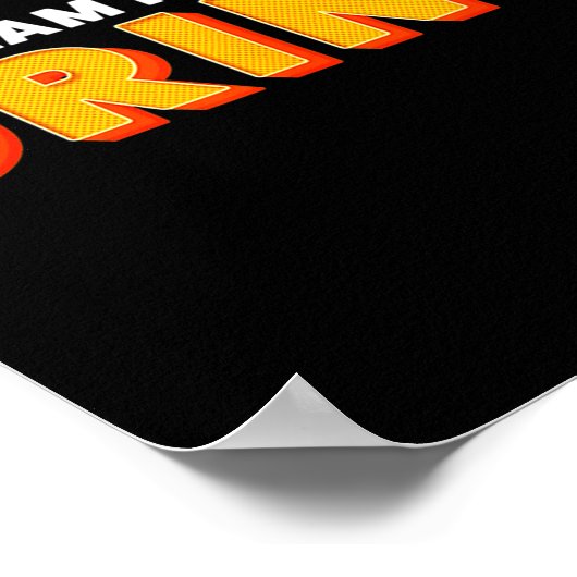 Retro Srt This Team Makes Me Drink Funny Football ポスター (角)