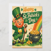 Retro St. Patrick's Day Card シーズンカード (正面)