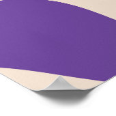 Retro starburst sunburst background pattern. 1960s ポスター (角)