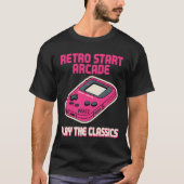 Retro Start Arcade Tシャツ (正面)
