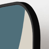 Retro Storm Three Circle Stripe with Name ピックルボールラケット (左詳細)