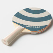 Retro Storm Three Circle Stripe with Name 卓球ラケット (正面アングル)