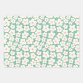 Retro strawberry  ラッピングペーパーシート (正面2)