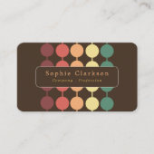 Retro Stringed Circles 名刺 (正面)