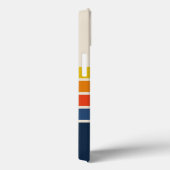 Retro Striped Pattern 70's 80's Case-Mate iPhoneケース (裏面 / 右)