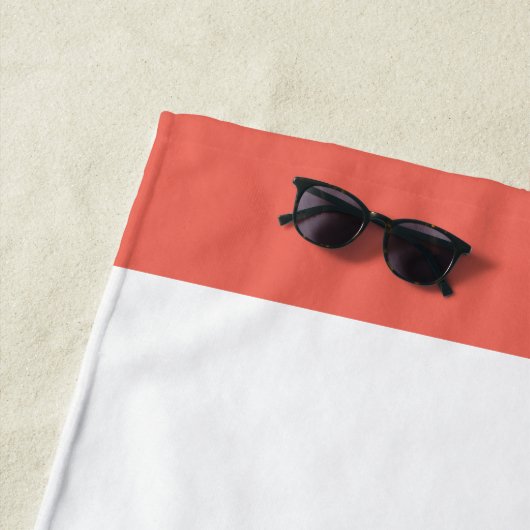 Retro Style Beach Crew Customizable ビーチタオル (インサイチュ)