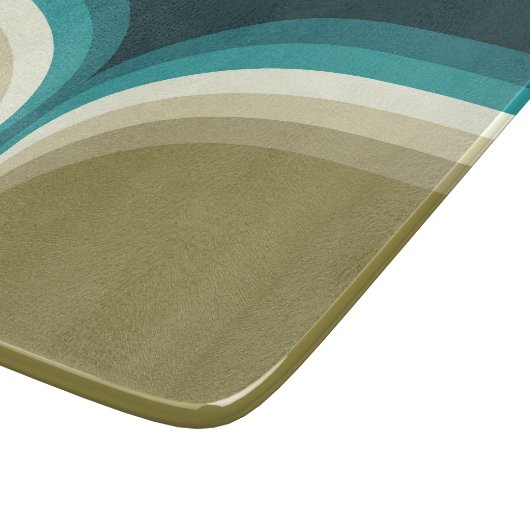 Retro style double arch decoration カッティングボード (角)