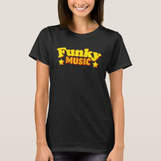 Retro Style Funky Music Vintage Dancing 80s Funk   Tシャツ