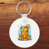 Retro Style Ice Tea キーホルダー (正面)