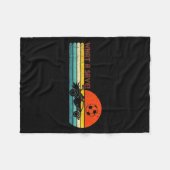 Retro Style Rocket Rc Soccer Car League Funny Game フリースブランケット (正面(横))