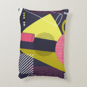 Retro style texture, pattern design. art,abstract, アクセントクッション (裏面(縦))